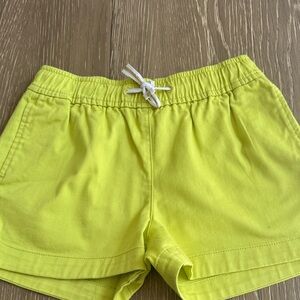Crewcuts Neon Lime Drawstring Shorts